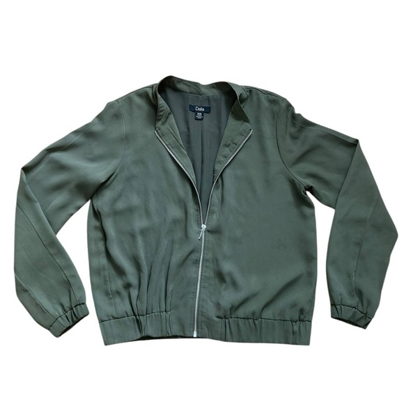 Dalia Silky Bomber Jacket - Picture 1 of 6